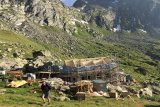 Binntalhütte - Objekte im Bau
