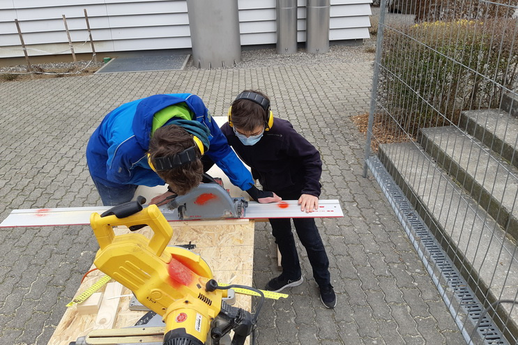 Schupperlehren auf dem Pausenplatz